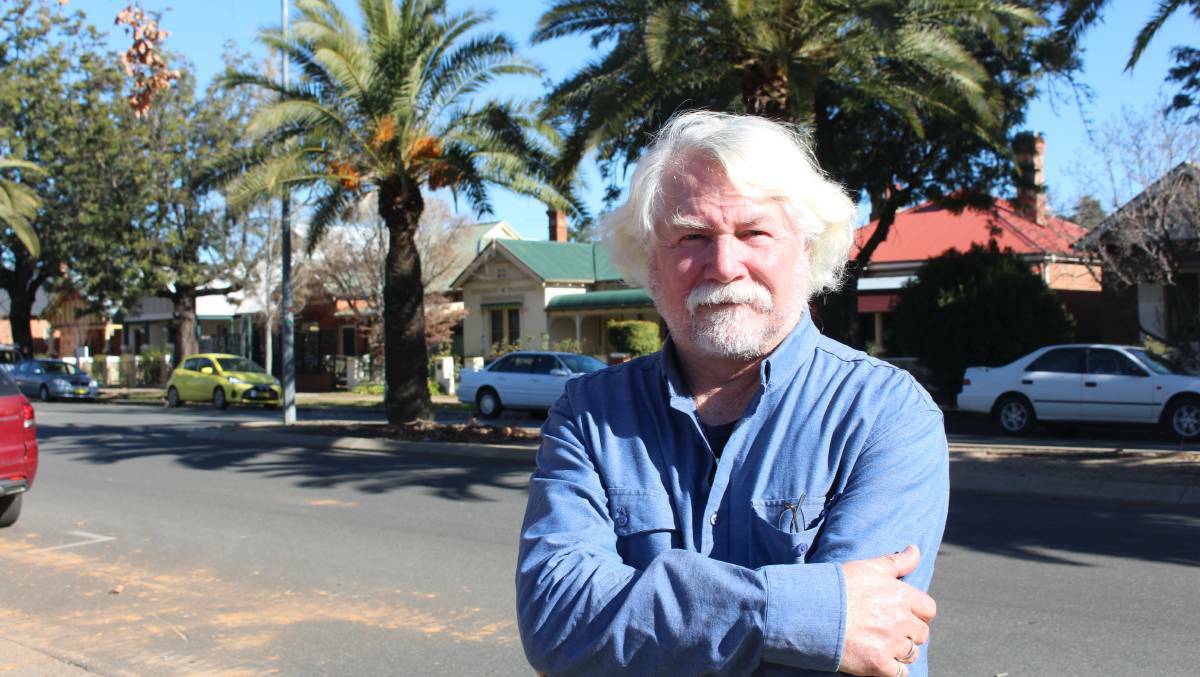Junee's John Hunter has long been campaigning on pensioner and aged care issues.