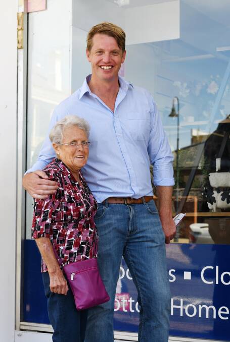 Marg Dennis is a Joe McGirr support, but she has a soft spot for Country Labor'sDan Hayes.