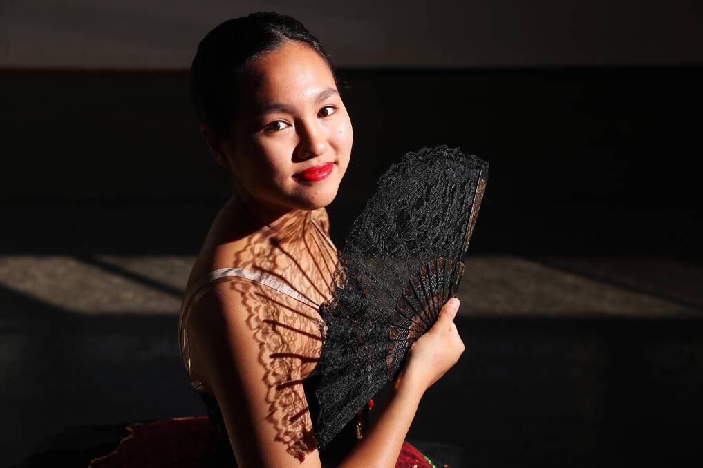 SPOTLIGHT: Eliza Anwar, 18, has passed a prestigious ballet exam while also studying her for HSC. Picture: Emma Hillier