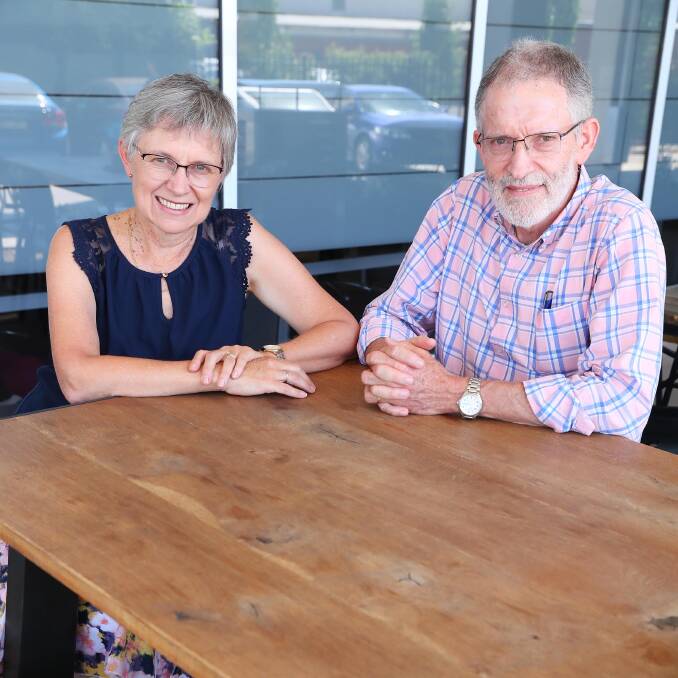 After 20 years of living and working in Wagga, Sally and John Padgett are heading to Nepal and a new challenge. Picture: Emma Hillier