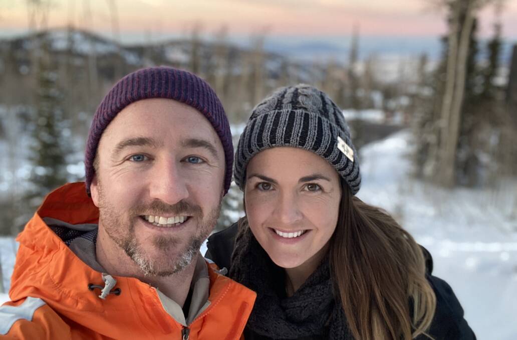 GREATER UNDERSTANDING: Former Wagga man Will Collie, pictured with his wife Lauren, now lives in the United States and is hoping for greater understanding in the wake of ongoing riots.
