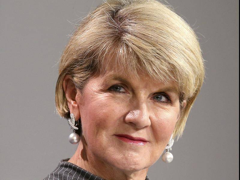 BARING ARMS: Julie Bishop, the former foreign minister, has worn sleeveless outfits in Parliament.
