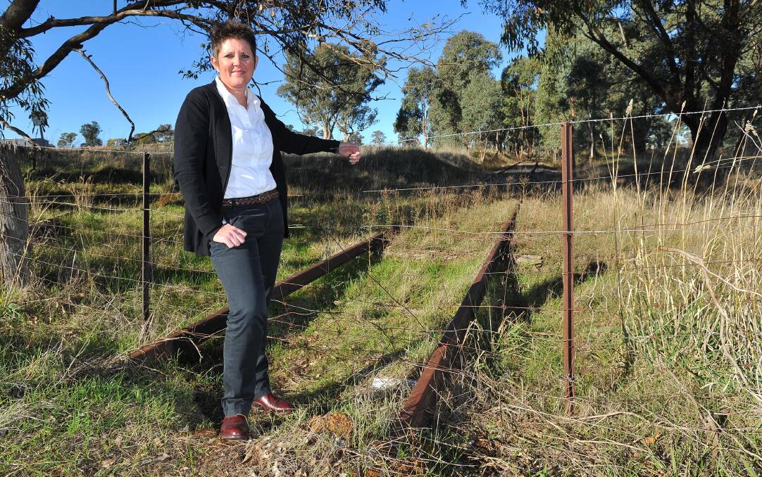 WAITING GAME: Chair of the Wagga Rail Trail Lisa Glastonbury is hoping a pilot program on the Tumbarumba to Rosewood trail will eventually see the Wagga project get the government's go-ahead.