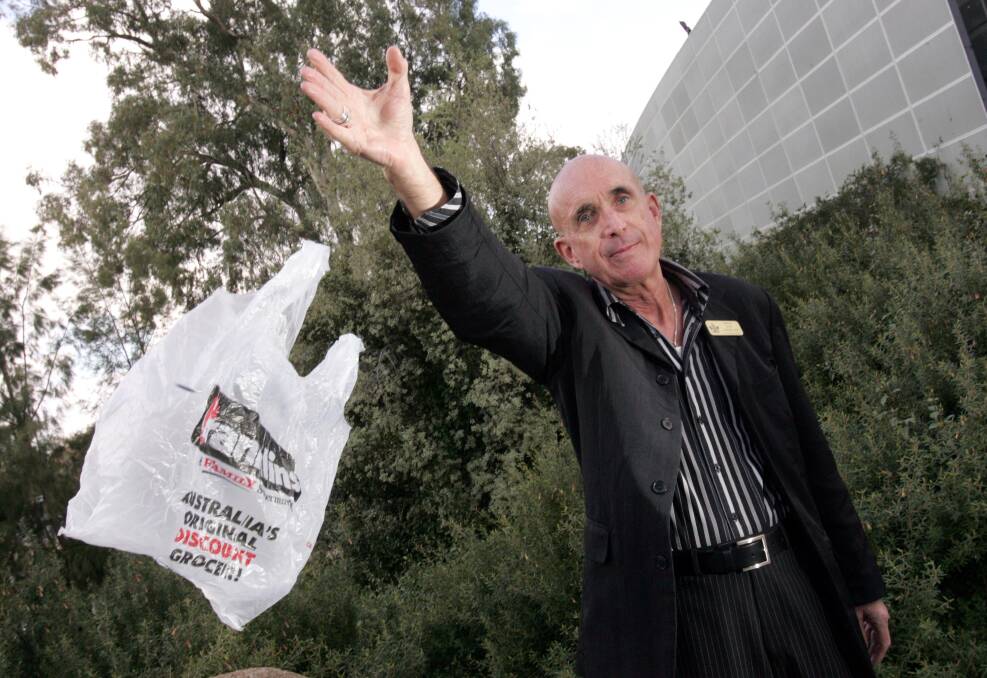 Back in 2009, Ray Goodlass was trying to convince Wagga to go plastic bad free.