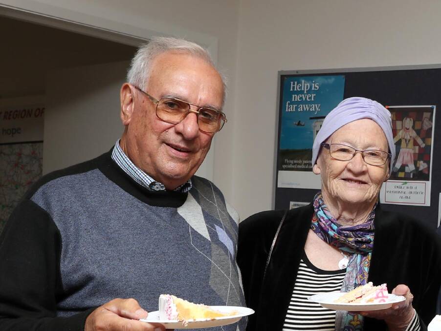 Citizen of the Year nominee Alan Lean is pictured with his late wife Kaye. Both Mr and Mrs Lane have been nominated for the Walk of Honour category.
