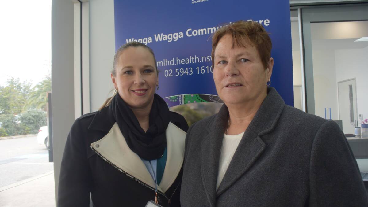 SPECIALISED CARE: Wagga palliative care nurses Eliza-Jane McGinn and Di Savage consider their roles a calling rather than just another job.