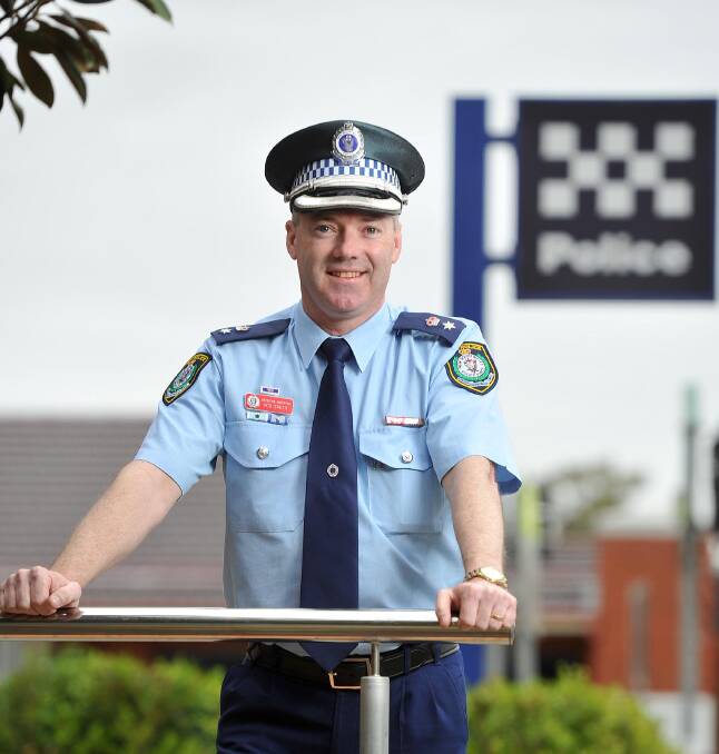 RECOGNISED: Chief Superintendent Rodney Smith, a former senior officer police officer in Wagga, has been awarded the Australian Police Medal.