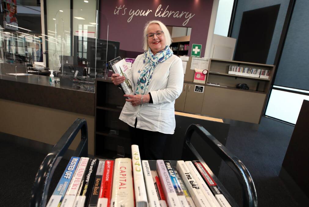 Claire Campbell, the manager of library services at Wagga City Council. Picture: Les Smith