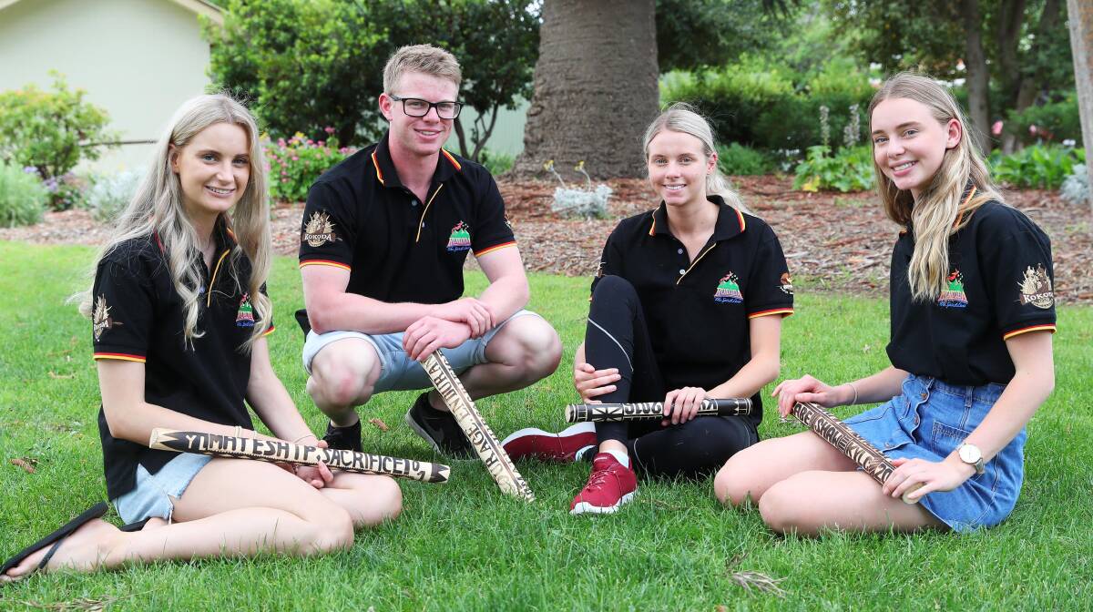 TRADITION: The Shaw siblings (from left) Elizabeth, Zachary, Olivia and Gabrielle have all completed the Kokoda Youth Leadership Challenge. Picture: Emma Hillier