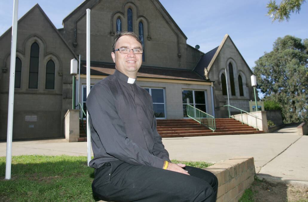 LOOKING BACK: Mark Short, the new Bishop for the Diocese of Canberra and Goulburn was once the Archdeacon of Wagga.