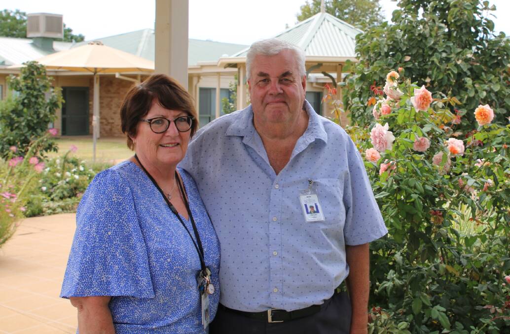 STRONG TIES: Michael and Meredith Parker met at The Haven, where both have long work histories. Picture: Supplied