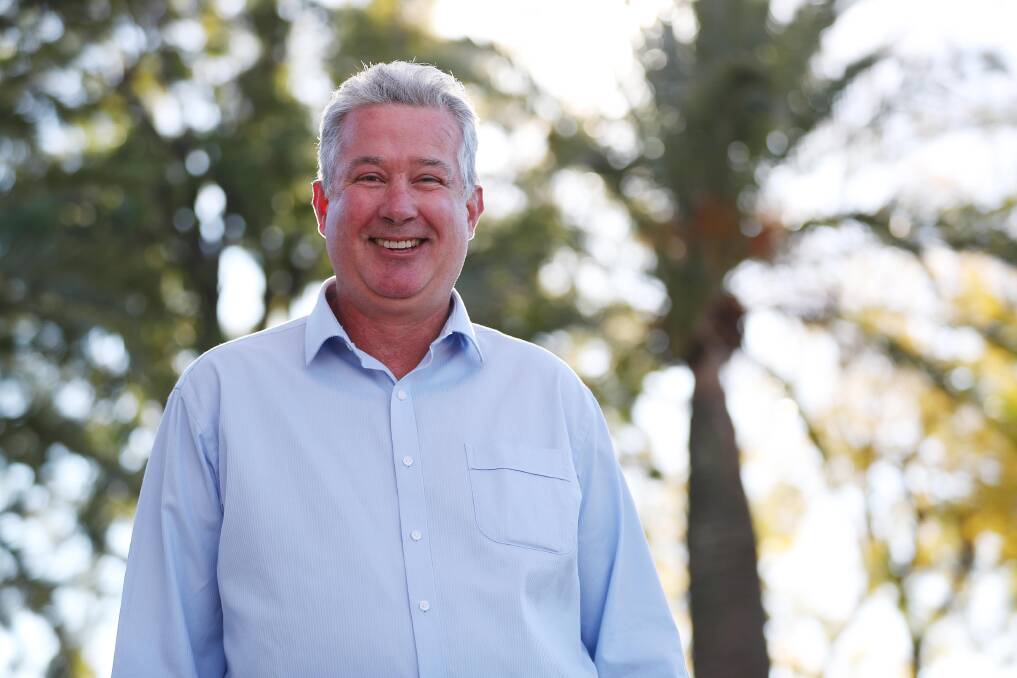 CANDIDATE: Seb McDonagh from the Shooters, Fishers and Farmers, is standing in Wagga for the second time.