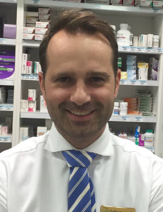 Wagga pharmacist Luke van der Rijt