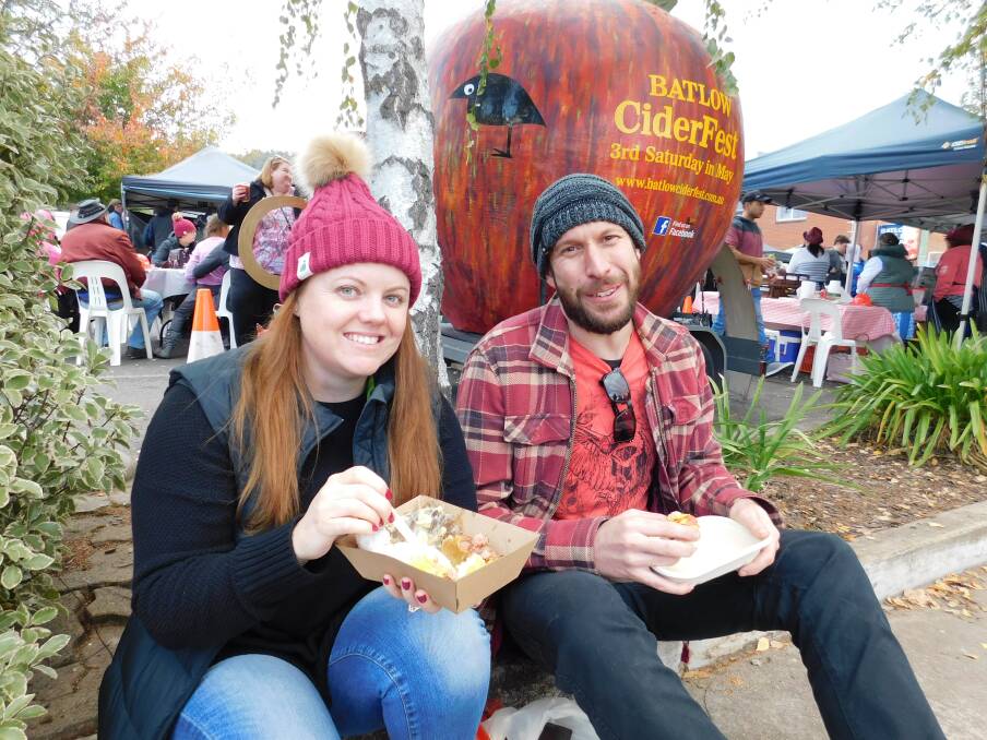 Alera Shipard and Sam Shipard from Wagga have enjoyed the annual Batlow CiderFest in past years. 