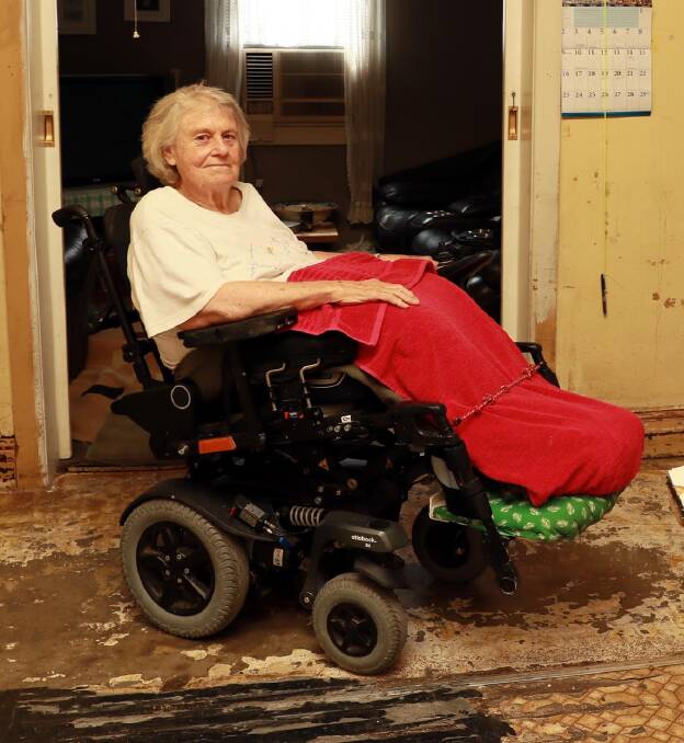 CARE CONCERNS: Jean Magennis, who relies on help for daily tasks, was left searching for care after her agreement with a provider was terminated. Picture: Les Smith