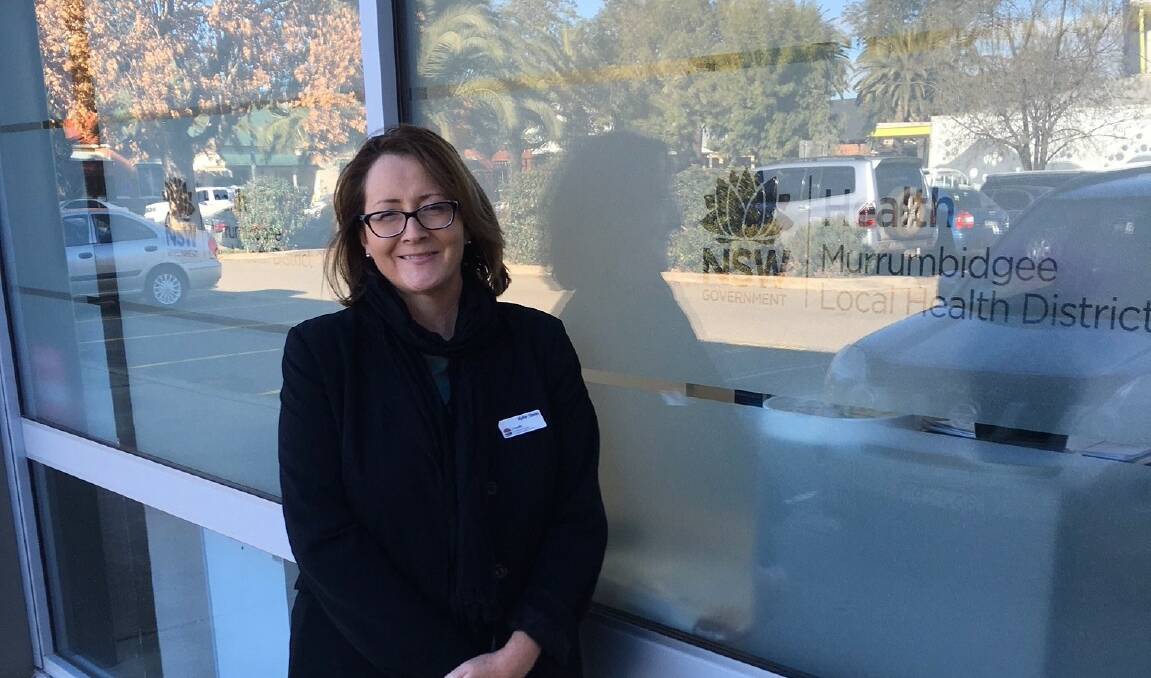 NEW LOCATION: MLHD acting aged care services manager Kylie Stein at the new Peter Street location.