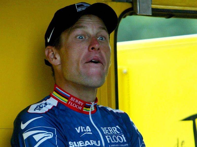 CONTROVERSIAL: American cyclist Lance Armstrong, who won the Tour de France seven times, later admitted doping.