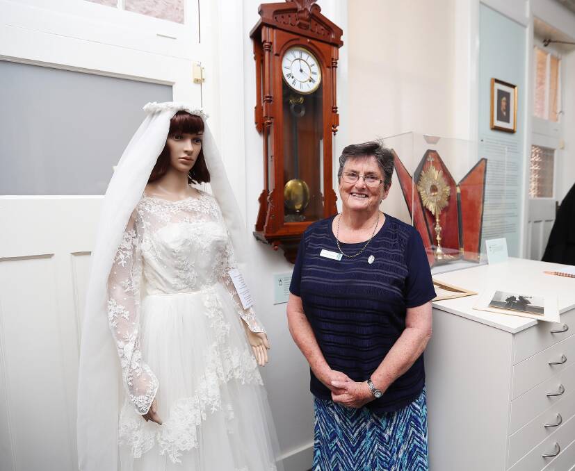 Sister Barbara Webber at the Mount Erin Heritage Centre.