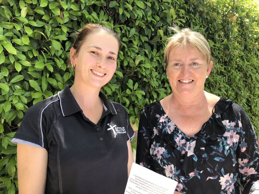 Lymphoedema therapists and members of the What the Swell organising committee, Tahnee Collins-Roe and Robyn Salau are raising awareness of lymphoedema and lipoedema.