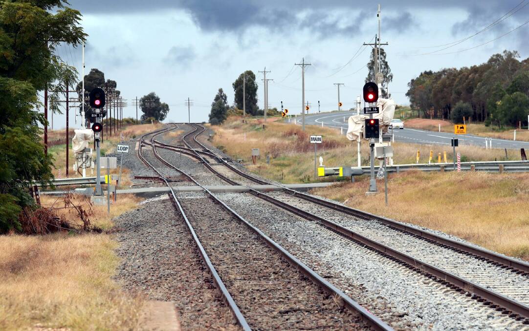 A major investment in the Riverina intermodal Freight and Logistics Hub project at Bomen in included in Wagga City Council's draft budget. Picture: Les Smith