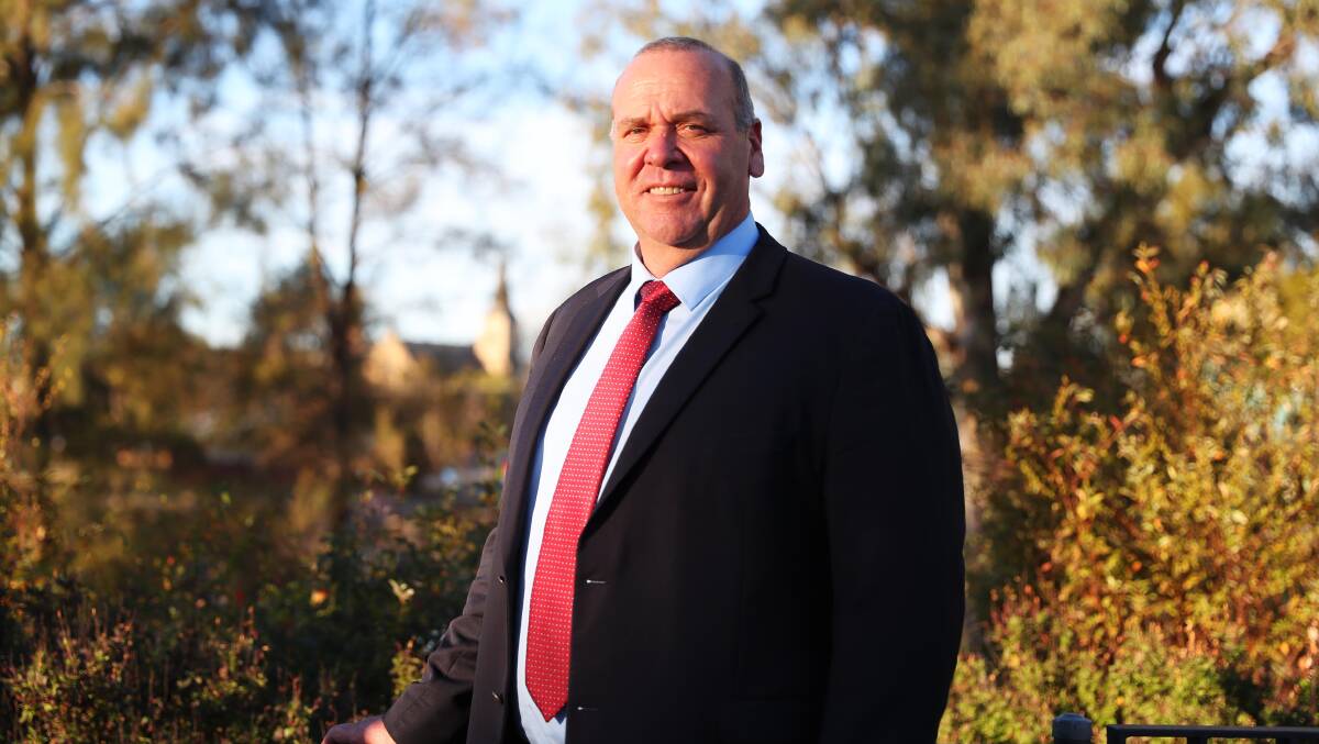 RUNNING FOR PARLIAMENT: Paul Funnell is running as an independent in the Wagga byelection.