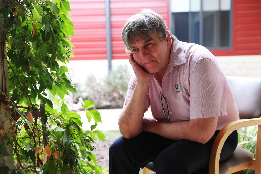 Brendan McCorry, manager of the Calvary Riverina Drug and Alcohol Centre.