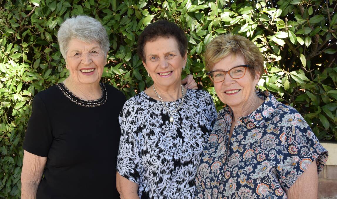WELCOME TO THE CLUB: Claire Ploog, Dianne Smith and Sue Forbes from the Wagga Day VIEW Club.
