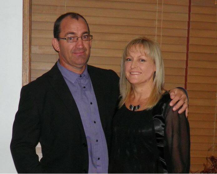 LOST LIFE: Wagga man Craig Smith, pictured with wife Tania, was a much-loved husband and father, the court was told.