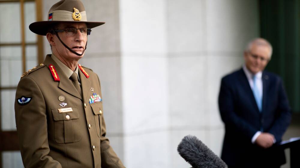 Defence Force chief General Angus Campbell has been handed a damning report of the operations of the ADF's sexual misconduct and military justice arrangements. Picture: Department of Defence