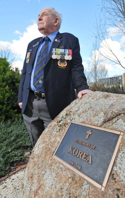 LEST WE FORGET: Anzac Day has special meaning for war veteran Harry Edmonds, who saw some of his closest friends killed in the Korean War. 