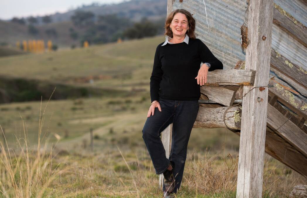 WAGGA WOODLANDS: Louise Freckleton left the city to protect and nurture Wagga's threatened Box Gum Grassy Woodland habitat. 
