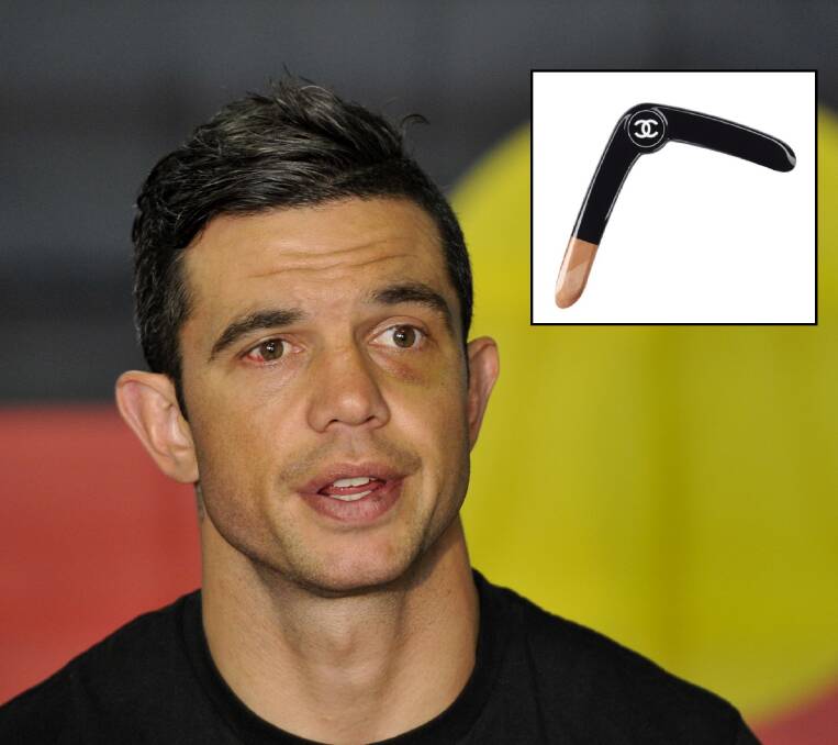 NOT IMPRESSED: Controversial activist Joe Williams believes the Chanel boomerang should be pulled, or used to support Indigenous communities. 