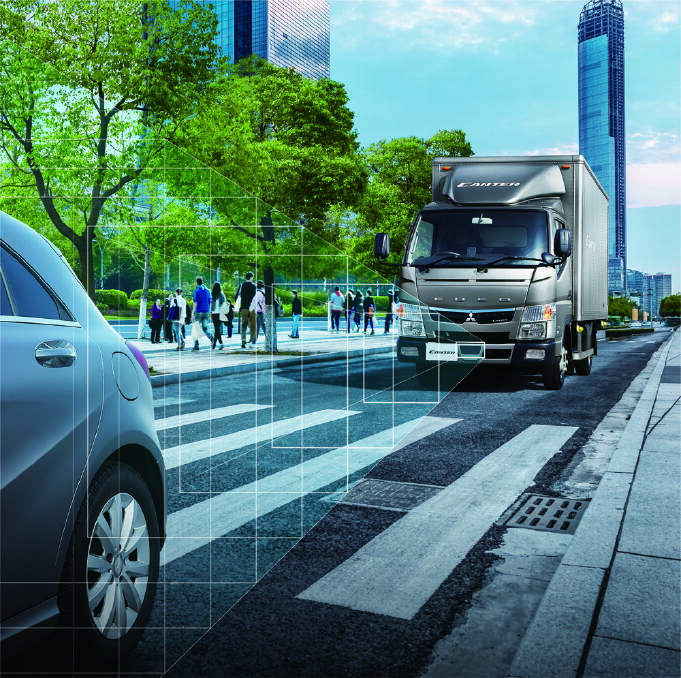 Preventing accidents: Advanced Emergency Braking helps to avoid or mitigate collisions with other vehicles by using a radar to monitor the road ahead.