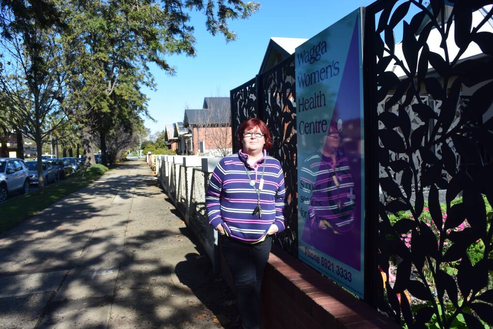 Wagga Women's Health Centre's Julie Mecham outside the Peter Street premises where the open day will be held. 