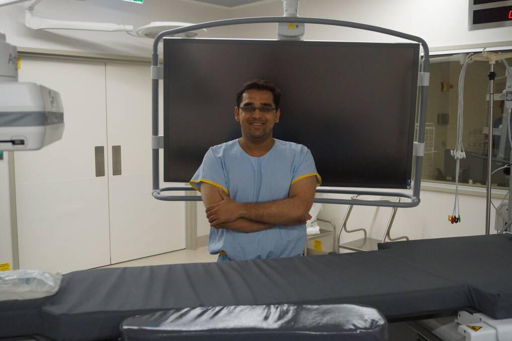 Important skill set: Doctor Himanshu Pendse can complete complex procedures using minimally invasive techniques under image guidance.