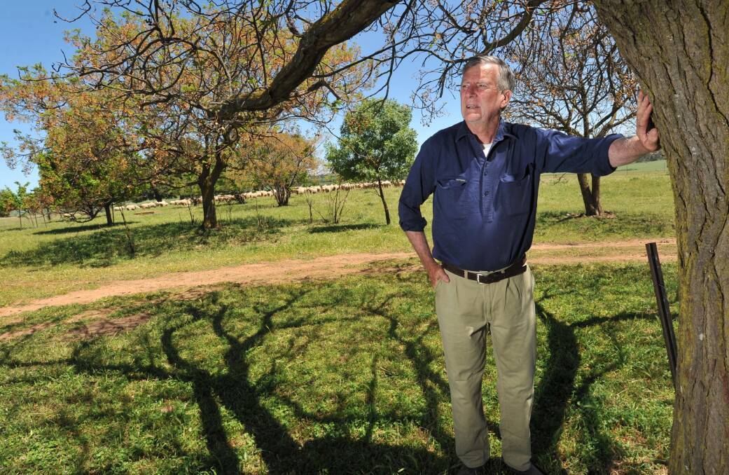 Former senator and Junee farmer Bill Heffernan is annoyed that Junee will lose its local ANZ branch.
