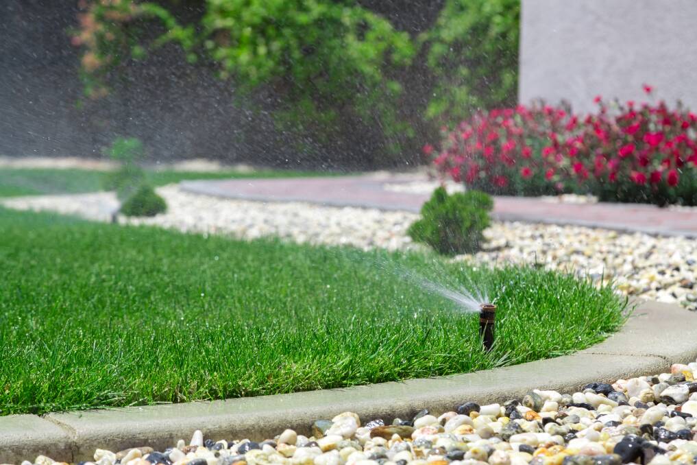 Look at the time: There is a permanent ban on using fixed sprinklers between 10am and 5pm.