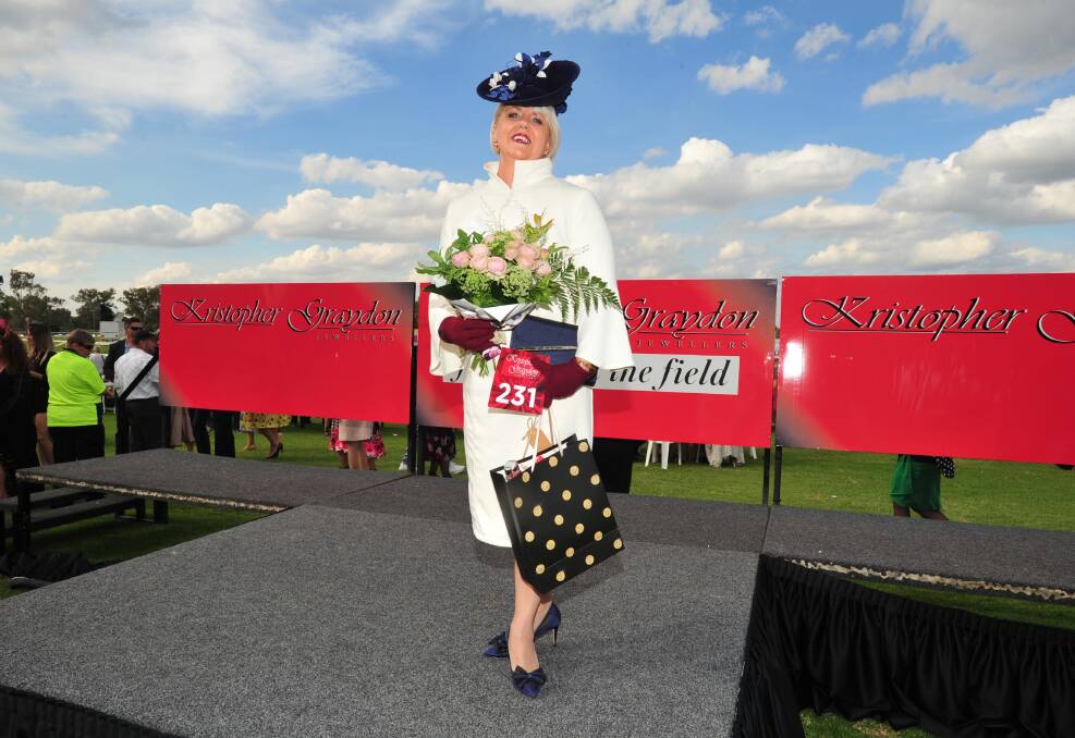 Leanne Rodd took out the Millinery award last year.