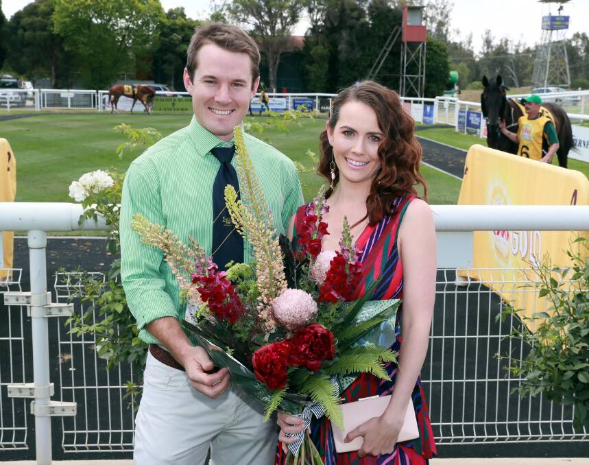 Excited for the Cup: Tim King and Sarah Vasey are excited to advocate for and attend this years Gold Cup carnival. Picture: Les Smith.