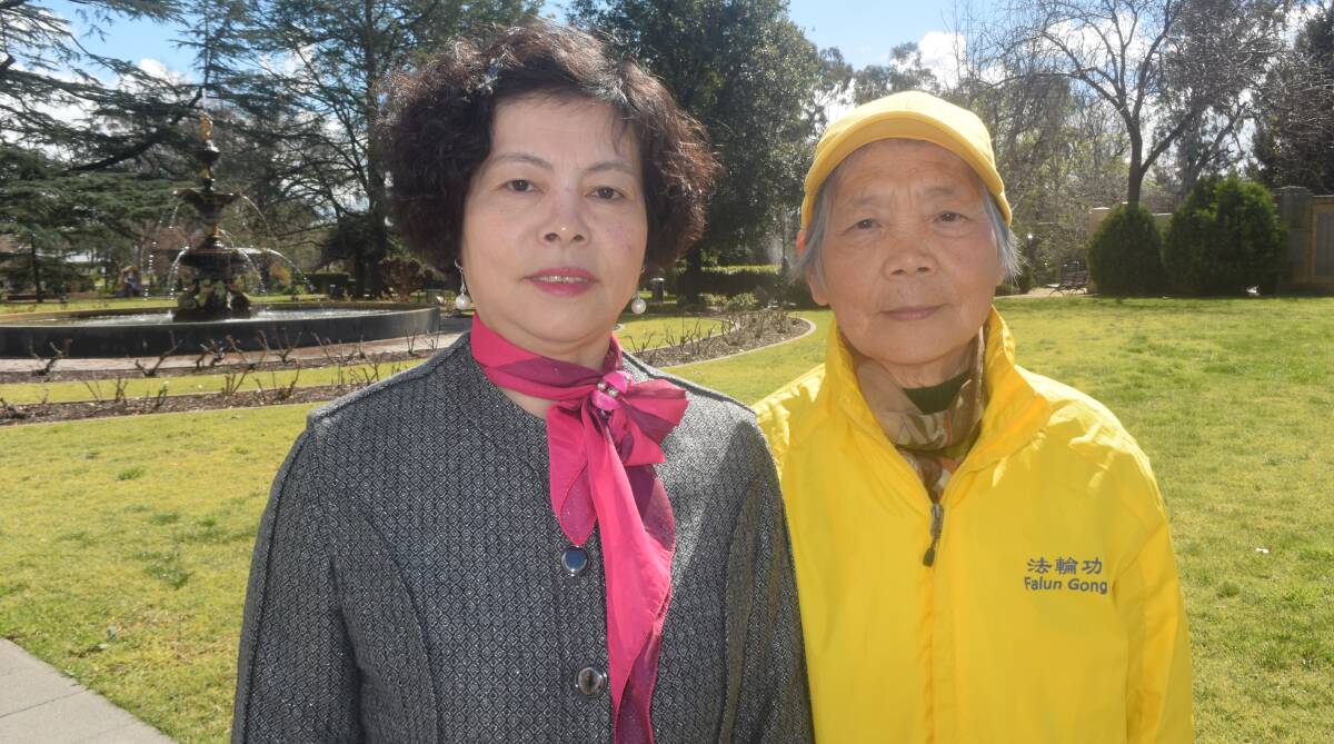 DRIVING A GOOD CAUSE: Anti-organ harvesting campaigners Xiao Hong Wu and Xiao Fang Wang were imprisoned for their beliefs in China.