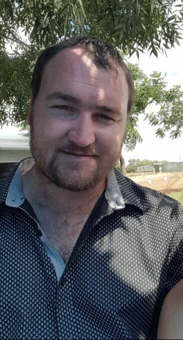 Police are appealing for public assistance as the search continues for Benson Lucas, 34, reported missing from Hay. Picture: supplied