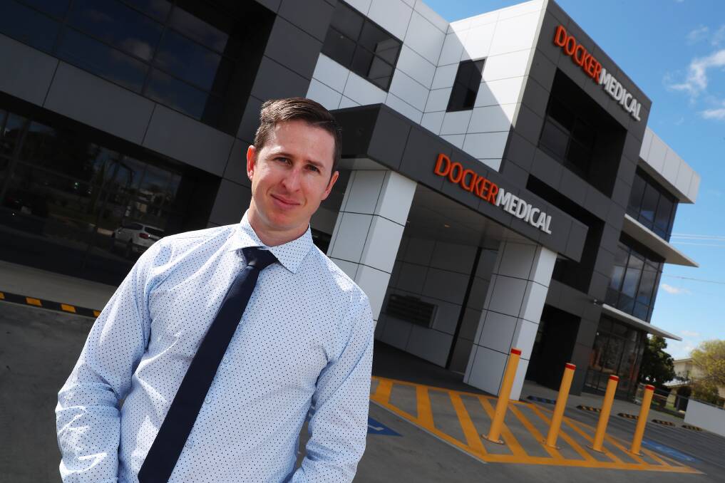 OPPORTUNITIES: Knight Frank executive Scott Turner says Docker Medical presents ample of opportunity for businesses looking for a 'clean slate' and growth. Picture: Emma Hillier