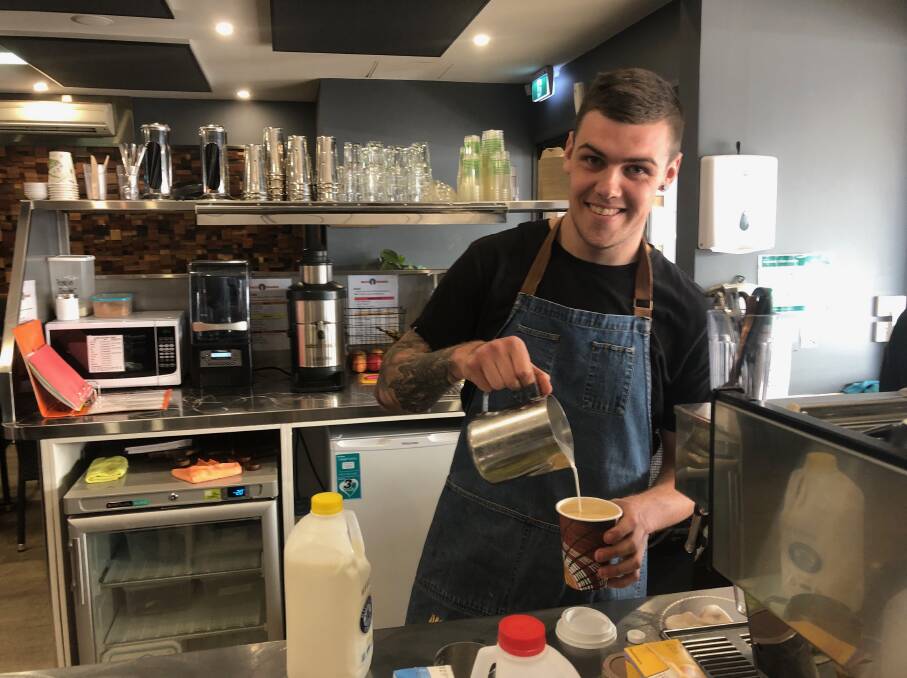 TAFE TO TOP: From catering to the stars to working in some of Sydneys most exclusive hatted restaurants, 23-year-old Damon Schmetzer's career is steaming ahead. Picture: Jess Whitty