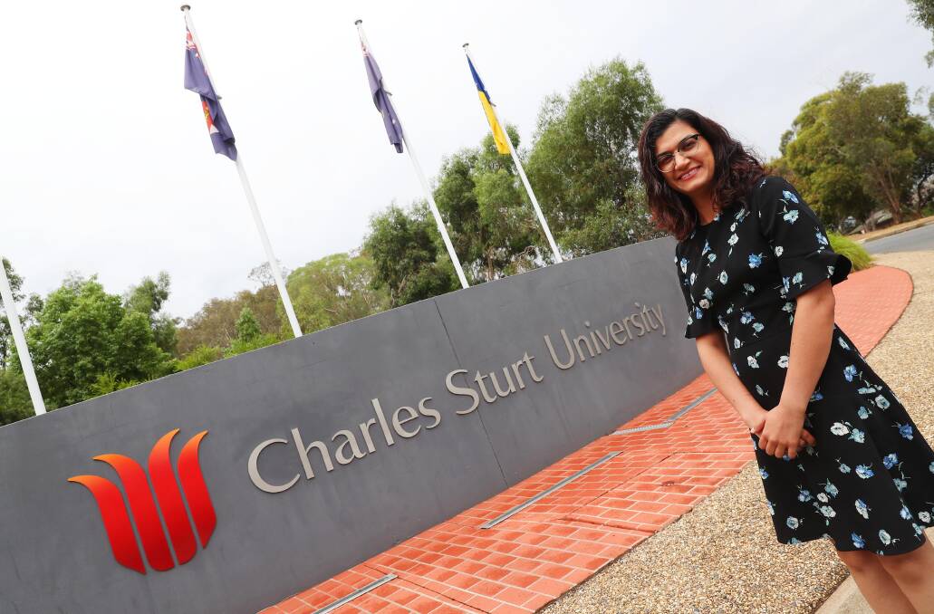 CHANGE OF FOCUS: International PhD student at the CSU Wagga campus Forough Ataollahi called for more research funding, which would boost their overseas and national reputation. Picture: Emma Hillier