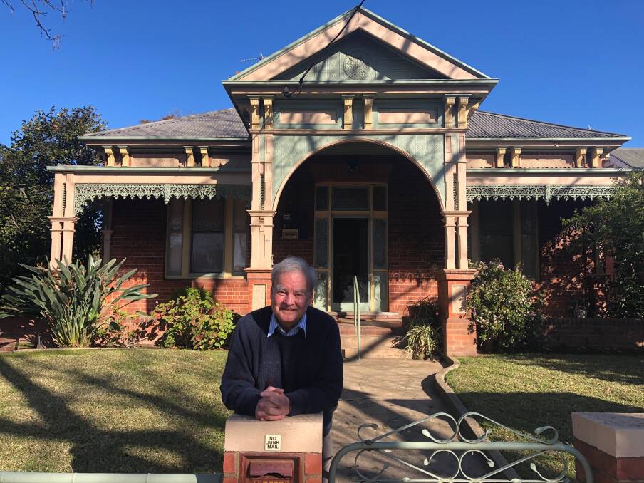 HERITAGE HOME: One of Trail Street's finest will be auctioned next month as current owner Peter Gissing says was not a decision that came lightly given the property has been with the family for almost 70 years. Picture: Jess Whitty