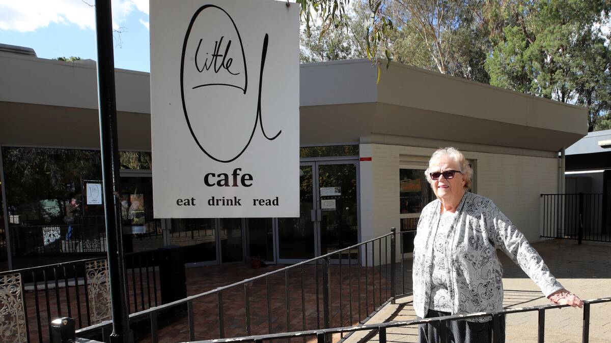 GREAT OPPORTUNITY: Wagga resident Ruth Lennon calls for good coffee and food options that incorporate the children who visit the gardens. Picture: Les Smith