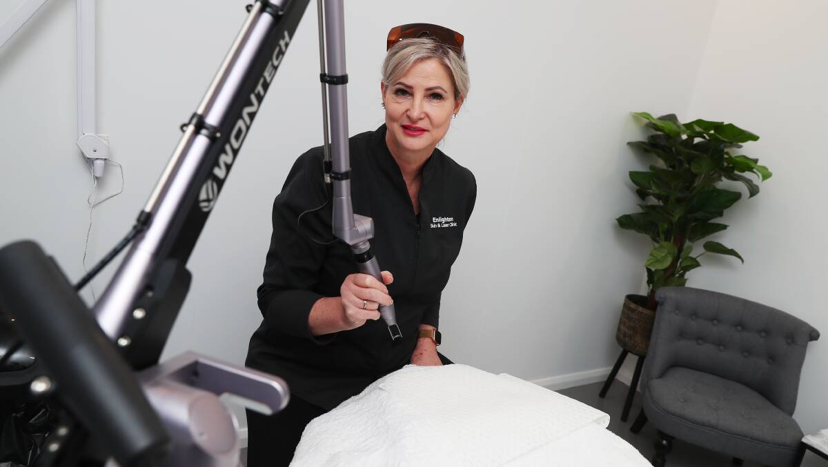 Enlighten Skin & Laser Clinic is the latest to enter the Wagga market and owner Naomi Zadow says this has been a lifelong dream. 