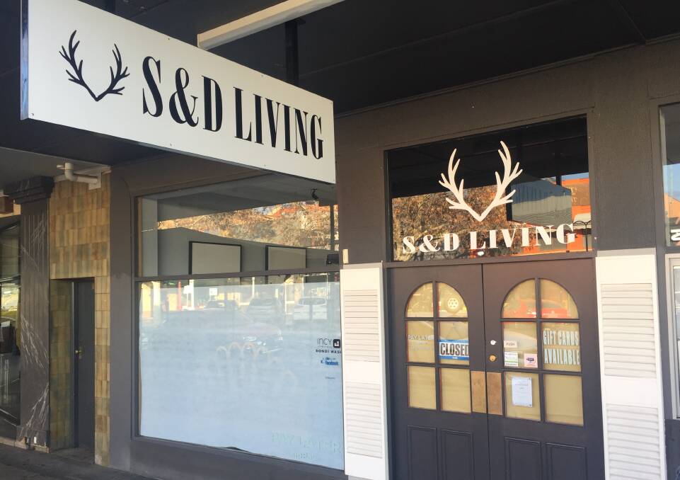 TRANSFORMATION: S&D Living will open at the former Loot Homewares. Picture: supplied
