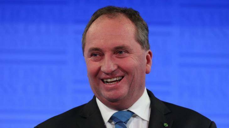 Former Nationals leader Barnaby Joyce wants to reclaim the top job but has denied making calls for support. Photo: Andrew Meares