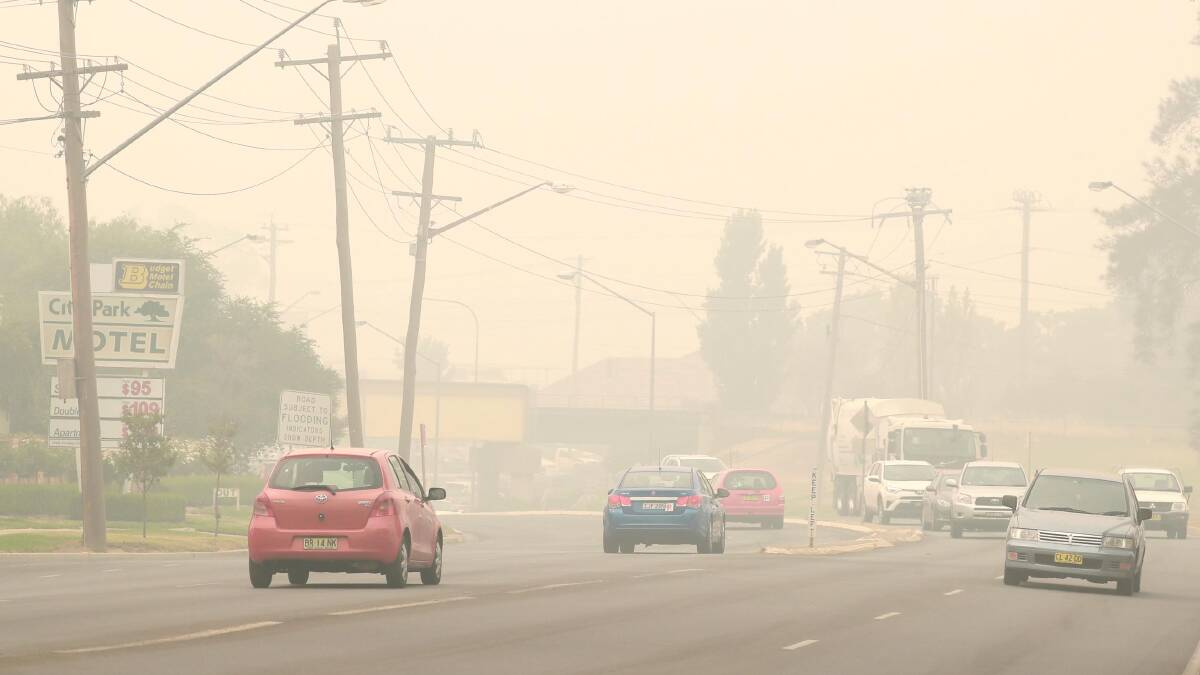 TURN ON: Road safety officer Kim Schultz says motorists need to take care on the roads as smoke is creating "high risk" conditions. 